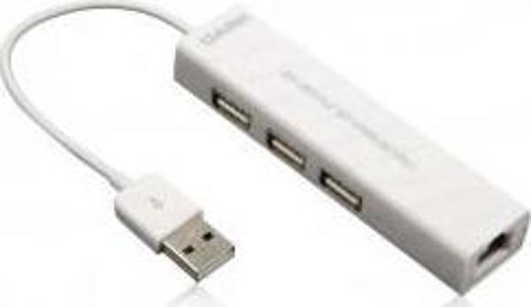 Dark DK-AC-USB23L Con. Master U23L Ethernet Girişli 3 Port USB 2.0 Hub - Image 1