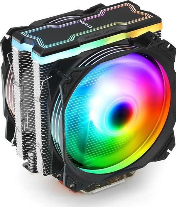 Dark DKCCX129 Freezer X129 2xAddresseble RGB LED Fanlı Kule Tipi Soğutucu - Image 1