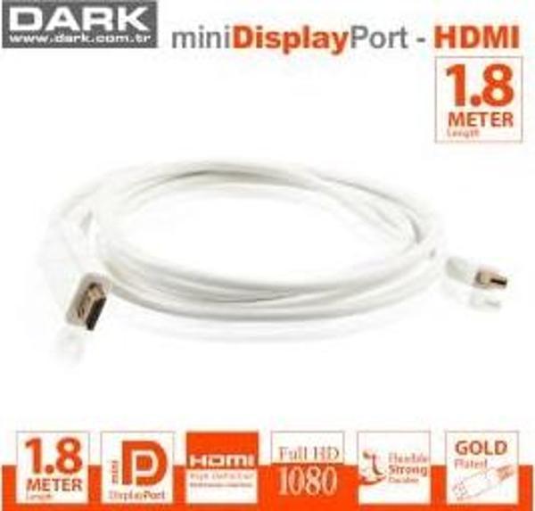 Dark MDPXHDMIL180 1.8mt Displayport to Hdmı Kablo - Image 1