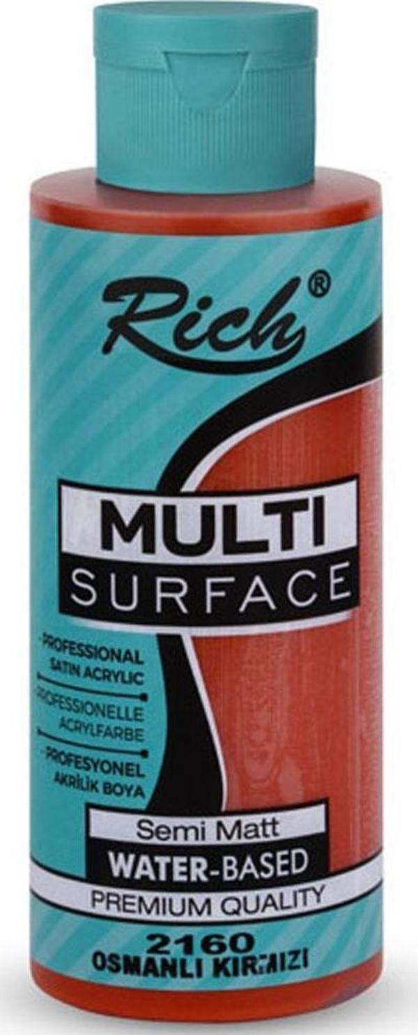 Rich Multi Surface 120 CC Osmanlı Kırmızı 2160 - Image 1