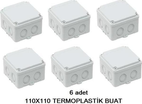 METE ENERJİ Termoplastik Buat 110x110x65mm IP67 IK06 ( 6 adet ) - Image 1