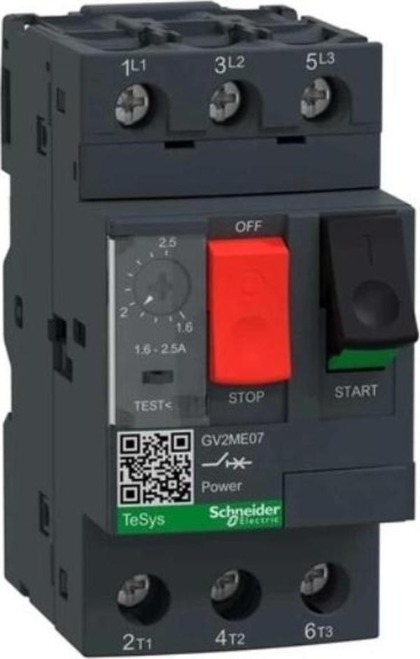 Schneider GV2-ME07 1.6-2.5A Motor Koruma Şalteri - Image 1