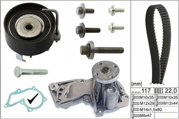 İna Ford B-Max 1.4 / 1.6 Benzin Triger Seti Devirdaimli 2012-2018 - Image 1