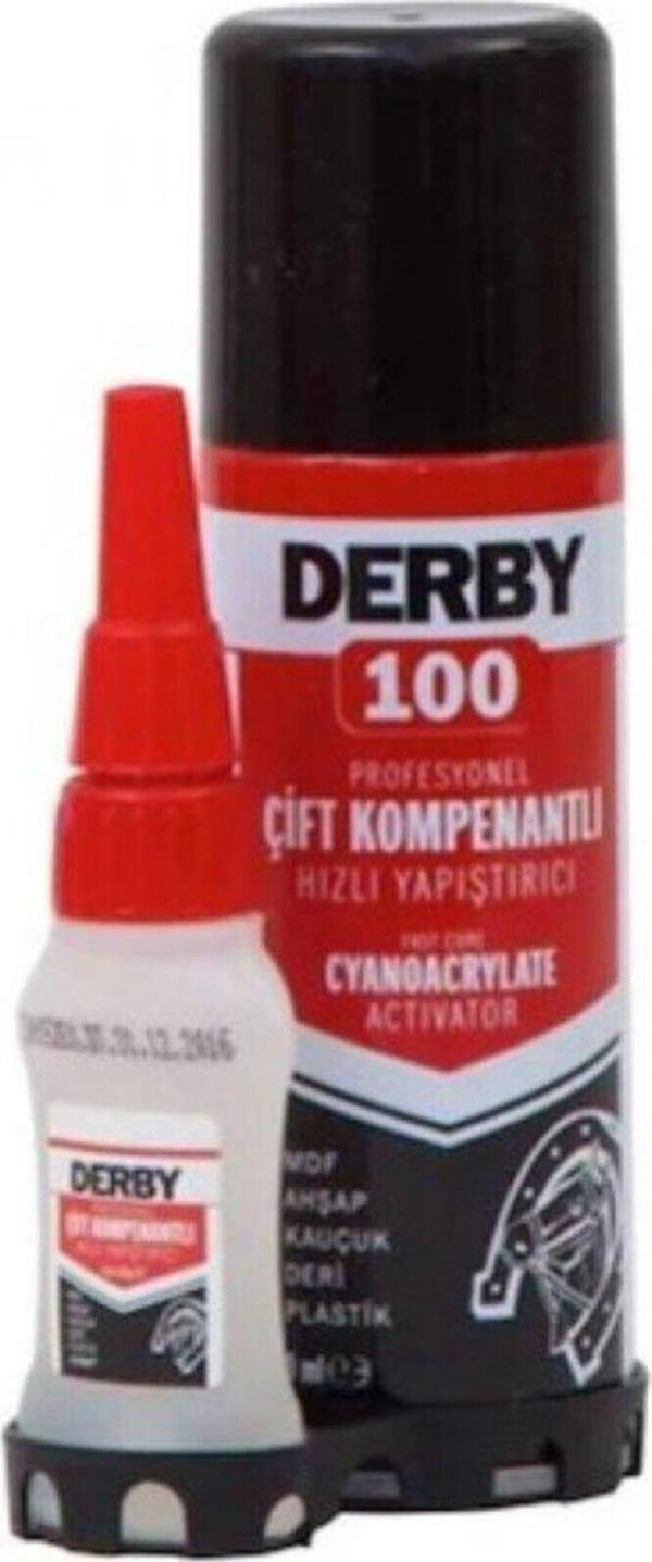 Derby Sprey Yapıştırıcı MDF Aktivatör 100 ML+25 ML - Image 1
