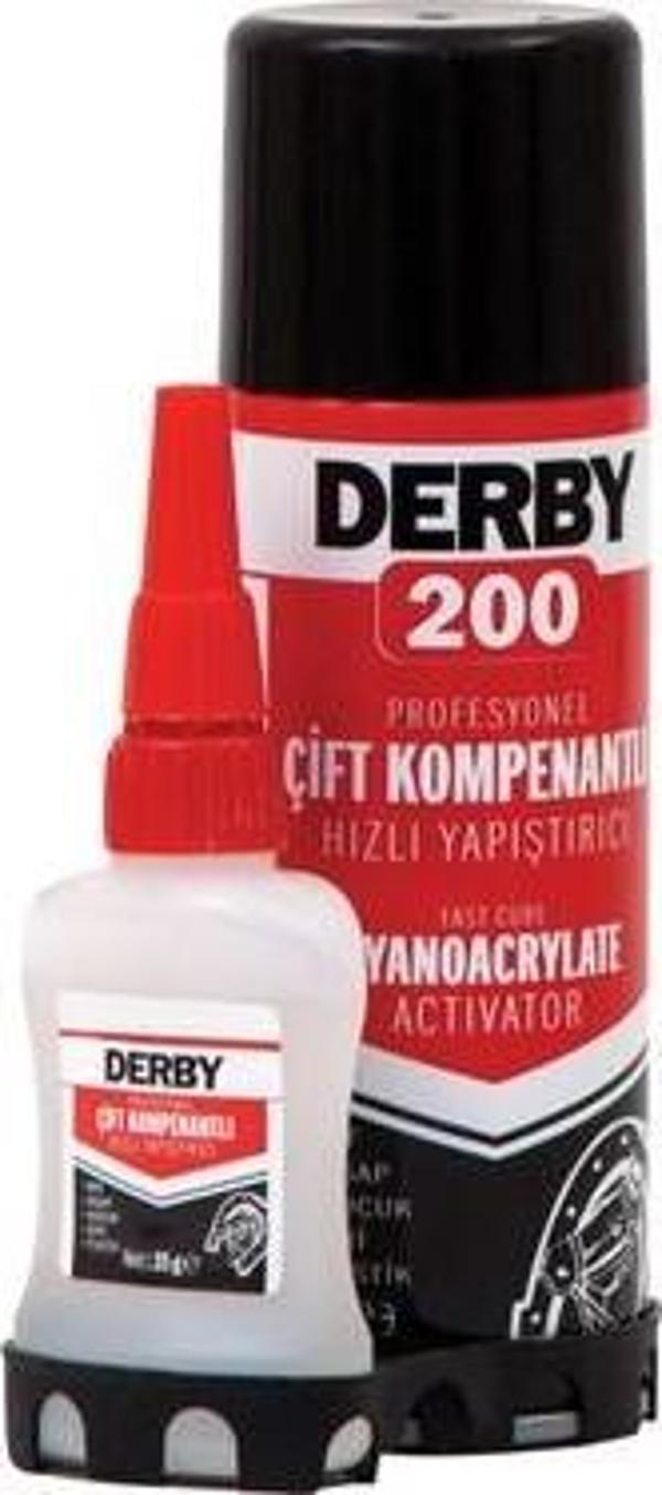 Derby Sprey Yapıştırıcı MDF Aktivatör 200 ML+50 ML - Image 1