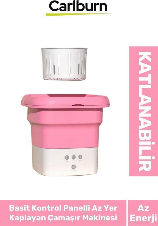 Enerji Tasarruflu Basit Kontrol Panel Az Yer Kaplayan Taşınabilir Katlanabilir Mini Çamaşır Makinesi - Image 1