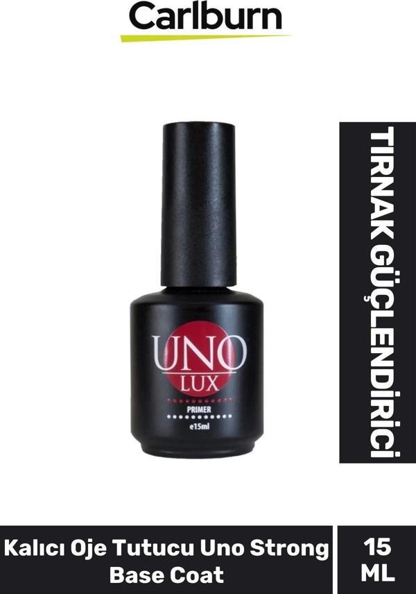 Tırnak Güçlendirici Elastik 48W Cihazlarda Kullanılan Kalıcı Oje Tutucu Uno Strong Base Coat 15 ml - Image 1