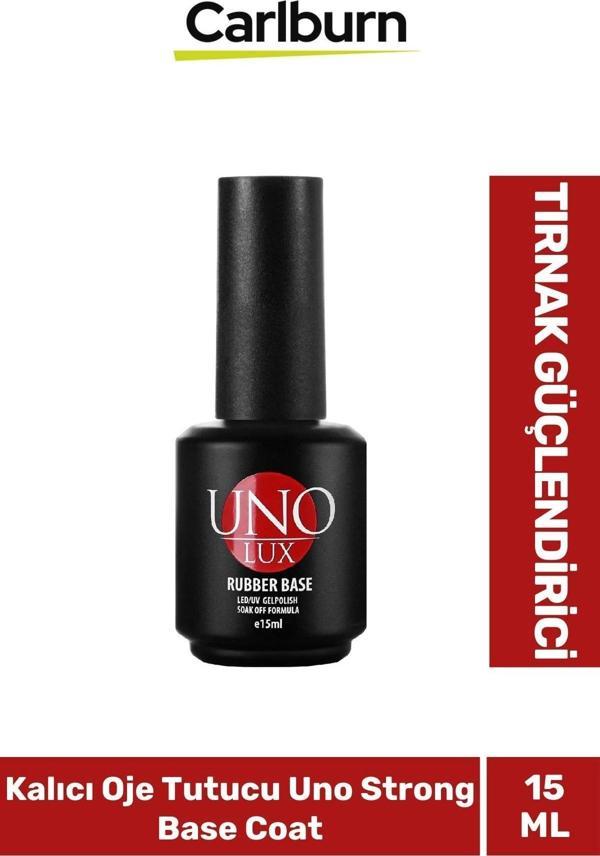Tırnak Güçlendirici Elastik 48W Cihazlarda Kullanılan Kalıcı Oje Tutucu Uno Strong Base Coat 15 ml - Image 1