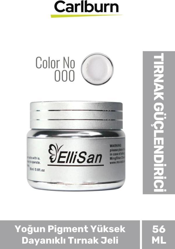 Uzun Sağlıklı Dayanıklı Tırnaklar UV Makineleri Uyumlu Ellisan Protez Tırnak Jeli Builder 56 Gram - Image 1