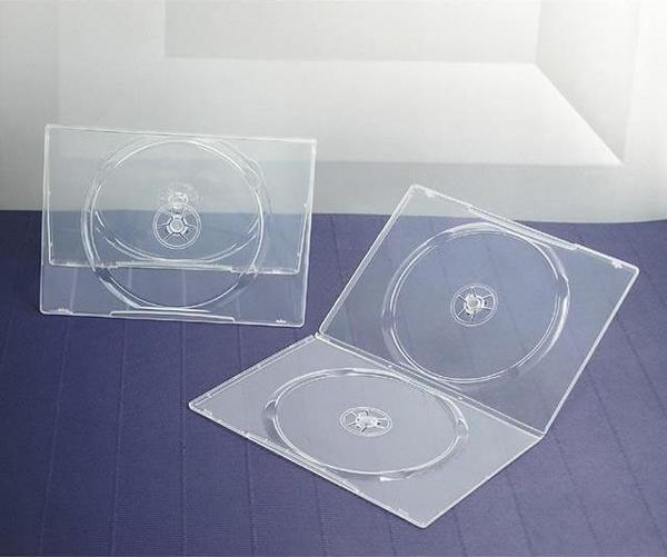 Elba QD-342.7F-SU 2li Parlak Şeffaf 7mm Dvd Kutusu 10 Adet - Image 1