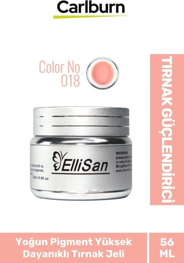 Uzun Sağlıklı Dayanıklı Tırnaklar UV Makineleri Uyumlu Ellisan Protez Tırnak Jeli Builder 56 Gram - Image 1