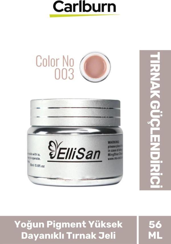 Uzun Sağlıklı Dayanıklı Tırnaklar UV Makineleri Uyumlu Ellisan Protez Tırnak Jeli Builder 56 Gram - Image 1