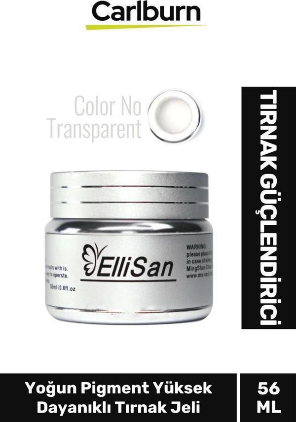 Uzun Sağlıklı Dayanıklı Tırnaklar UV Makineleri Uyumlu Ellisan Protez Tırnak Jeli Builder 56 Gram - Image 1