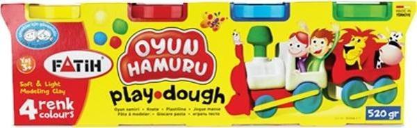 Fatih Oyun Hamuru 520 GR 4 Renk 50061 - Image 1