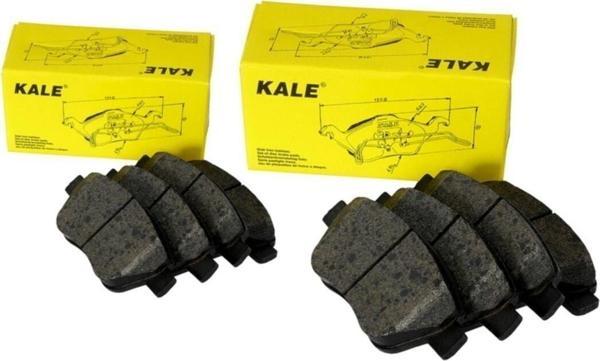 KALE Renault Megane 3 Man. El Fren 2009-2015 Ön Ve Arka Fren Balatası - Image 1