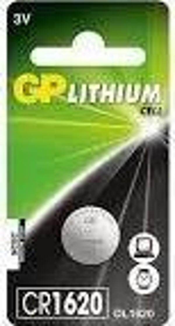 Gp CR1620-U1 3V Lityum Düğme Pil Tekli Paket - Image 1