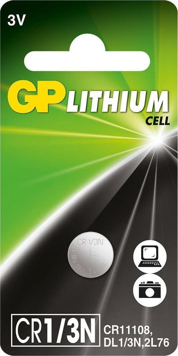 GP GPCR1-3N-C1 CR1-3N 3V Lityum Cell Hafıza Düğme Pil Tekli Paket - Image 1
