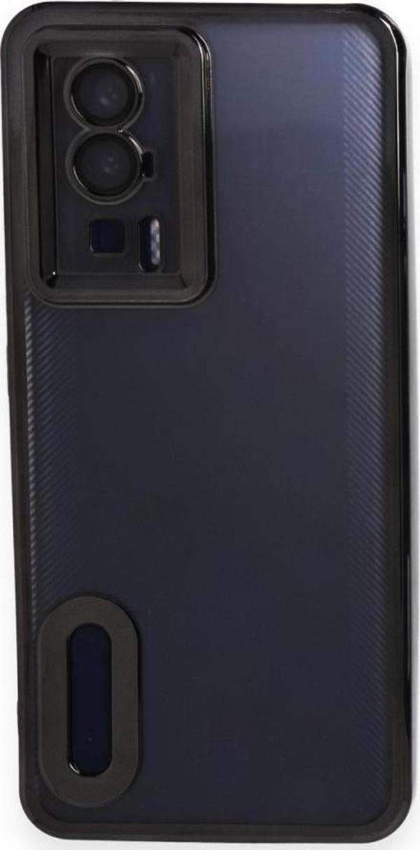 Xiaomi Poco F5 Pro Kılıf Slot Hole Lazer Silikon Kapak - Image 1