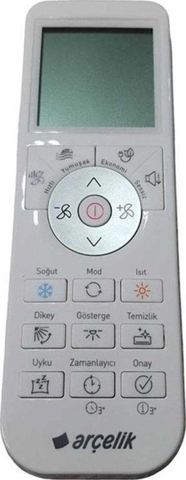 Arçelik 5401552301 İnverter Klima Kumandası-Siyah Modelede Uyar - Image 1