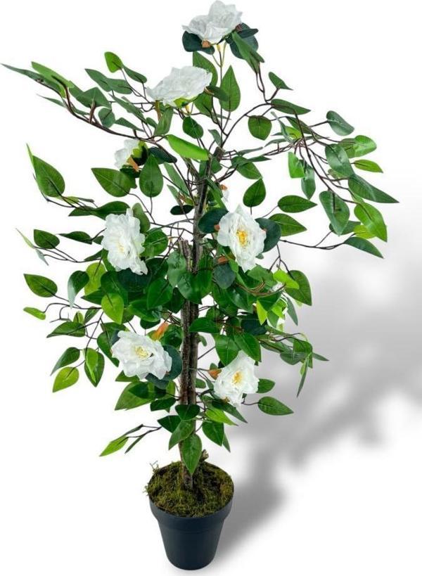 Netten Evime Yapay Ağaç Beyaz Nilüfer Ağacı 90 cm - Image 1