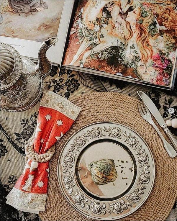 Rope Decor 35Cm 4 Kişilik Amerikan Servis / Tabak Altlığı / Supla Seti / Hasır Supla / Servis Altı Supla - Image 1