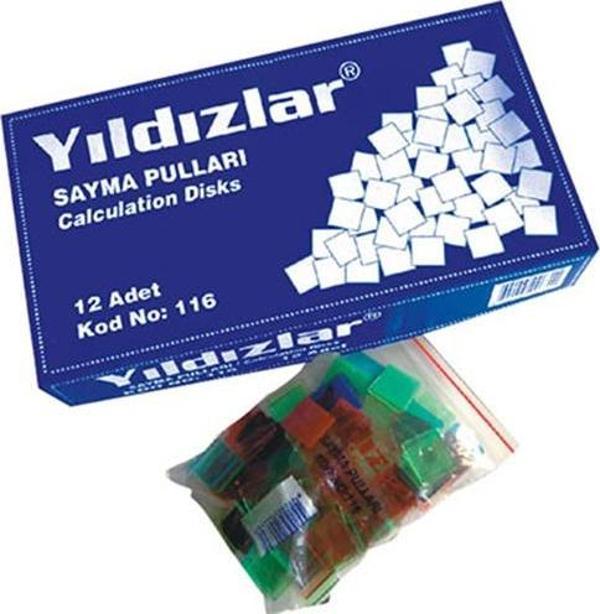 Yıldızlar Sayma Pulları Kod.116 - Image 1