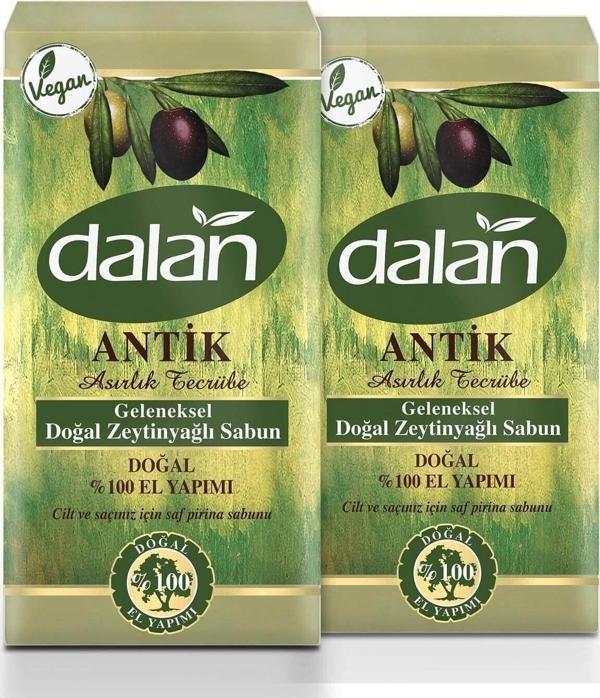 DALAN  SABUN ANTİK ZEYTİNYAĞLI 900 GR 2 ADET  - Image 1
