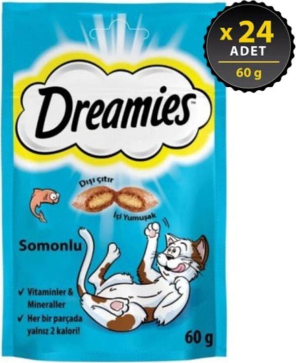 WHİSKAS ÖDÜL MAMA DREAMİES SOMUNLU 60 GR 24 ADET  - Image 1