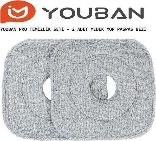 Youban Pro Model Yedek Paspas Mop 2 Adet Yedek Mop 2 - Image 1