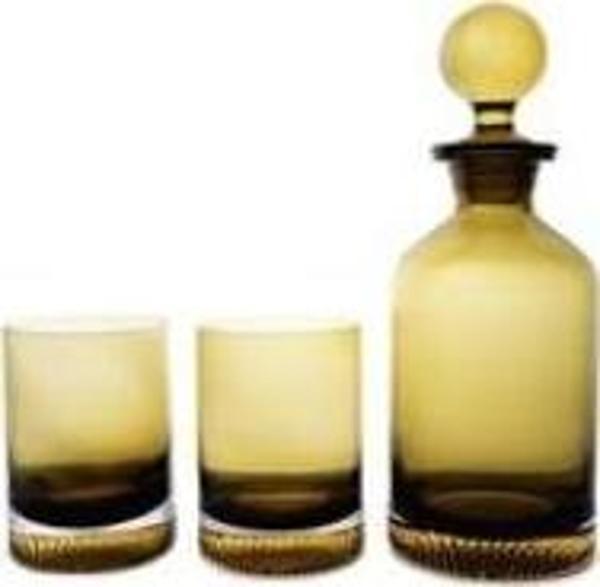 Mikasa Moor Amber Gold Viski Seti-3 Parça - Image 1