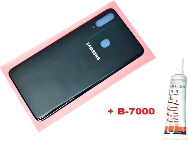 Tkgz Samsung Galaxy A20S A207 Arka Pil Batarya Kapağı (B-7000) MAVİ - Image 1