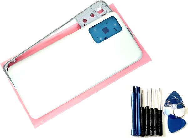 Tkgz Oppo A16 KASA Arka Pil Batarya Kapağı (TAMİR SETİ) BEYAZ - Image 1