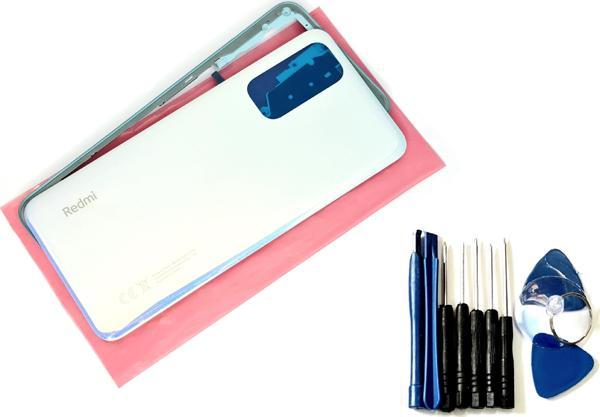 Tkgz Xiaomi Redmi Note 11S KASA Arka Pil Batarya Kapağı (TAMİR SETİ) BEYAZ - Image 1
