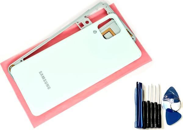 Tkgz Samsung Galaxy A22 A225 4G KASA Aka Pil Batarya Kapağı (TAMİR SETİ) YEŞİL - Image 1
