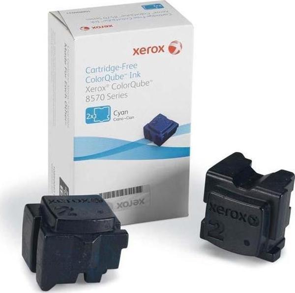 Xerox 108R00936 Phaser 8570-8580 Solid Ink Cyan Mavi 2 Stick - Image 1