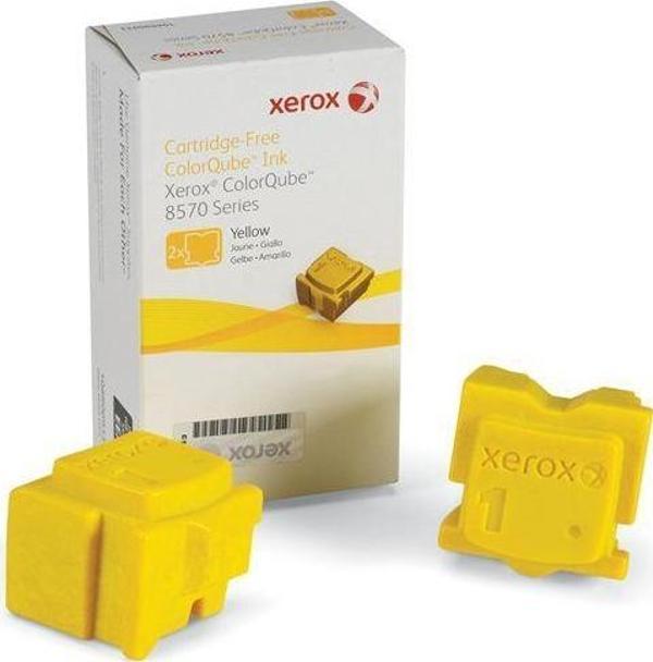 Xerox 108R00938 Phaser 8570-8580 Solid Ink Yellow Sarı 2 Stick - Image 1