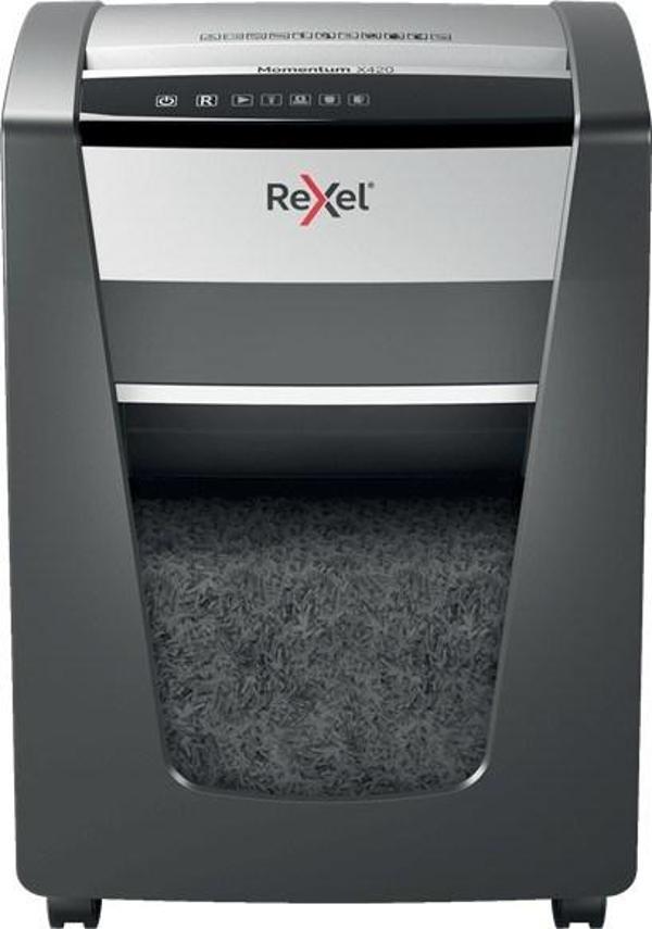 Rexel Momentum X420 Çapraz Kesim Evrak İmha Makinesi - Image 1