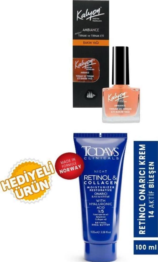 Kalyon Tırnak Bakım Yağı+Todays Onarıcı Krem 100Ml Hediyeli - Image 1