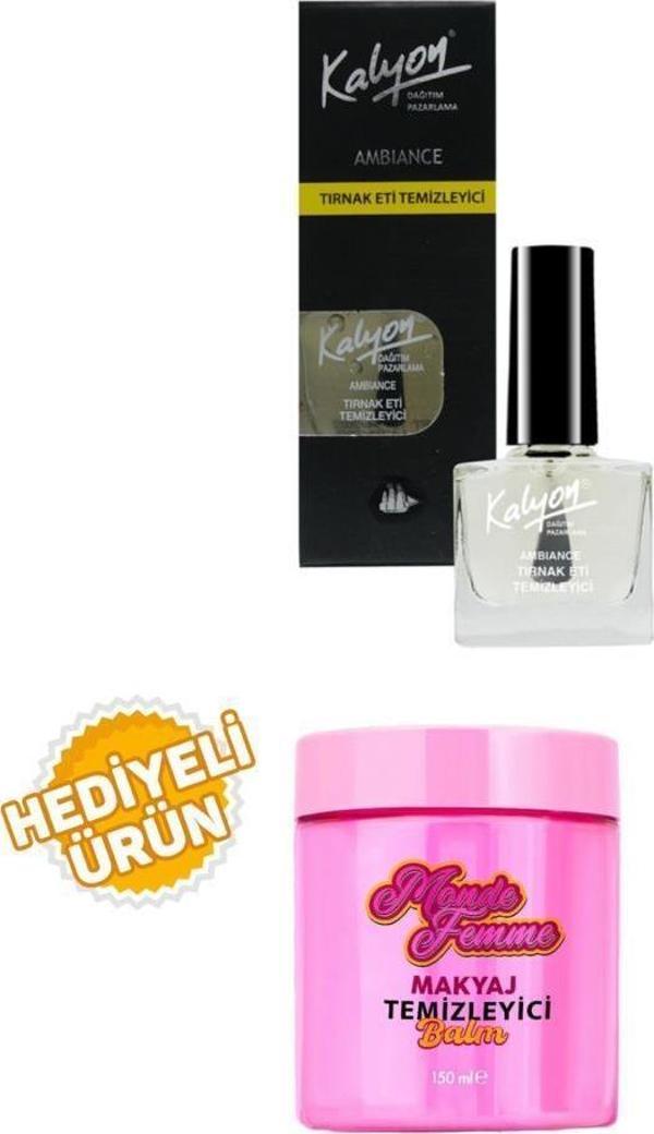 Kalyon Tırnak Eti Temizleyici+Monde Femme Makyaj Temizleyici Balm 150 Ml Hediyeli - Image 1