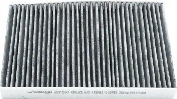 Wöbermann Audi A4 Allroad B9 Tfsi Mild Hybrid Quattro 2020- Karbonlu Polen Filtresi - Image 1