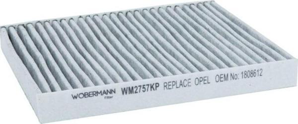 Wöbermann Opel Zafira 2 2005-2010 Karbonlu Polen Filtresi - Image 1