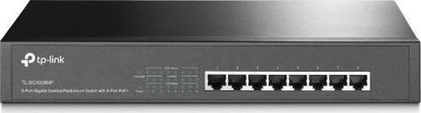 Tp-Link TL-SG1008MP 8 Port Poe+ 10-100-1000 Mbps Switch Çelik Kasa Rack Mount - Image 1