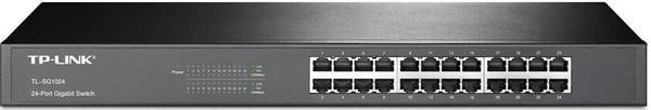 Tp-Link TL-SG1024 24 Port 10-100-1000 Mbps Switch Çelik Kasa Rack Mount - Image 1