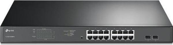 Tp-Link TL-SG1218MP 16 Port 10-100-1000 Poe+ Switch 2 Port SFP Çelik Kasa Rack Mount - Image 1