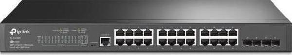 Tp-Link TL-SG3428 24 Port 10-100-1000 Switch 4 Port SFP L2 Çelik Kasa Rack Mount - Image 1