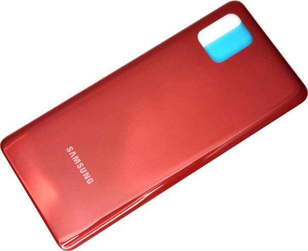 Tkgz Samsung Galaxy NOTE 10 LİTE Arka Pil Batarya Kapağı (CAM+B-7000) KIRMIZI - Image 1