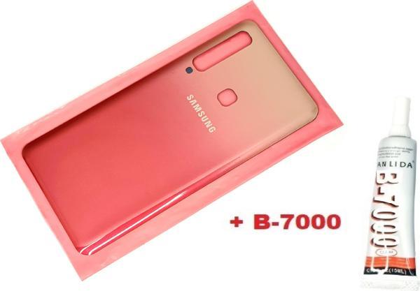 Tkgz Samsung Galaxy A9 A920 Arka Pil Batarya Kapağı (CAM+B-7000) KIRMIZI - Image 1