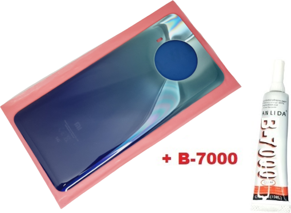 Tkgz Xiaomi Mi 10T LİTE Arka Pil Batarya Kapağı (CAM+B-7000) MAVİ - Image 1