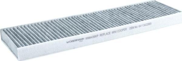 Wöbermann Mini Mini Clubman Cooper D 2007-2010 Karbonlu Polen Filtresi - Image 1