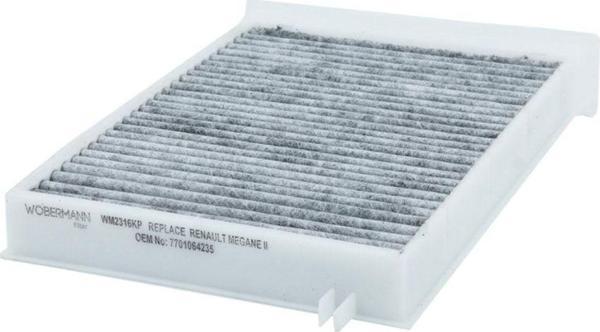 Wöbermann Renault Megane Ii 1.4 2003-2010 Karbonlu Polen Filtresi - Image 1